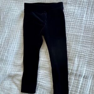 Crewcuts Velvet Black Leggings